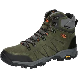Stiefel BRÜTTING "Outdoorstiefel Mount Princeton", Gr. 38, grün, Veloursleder, Schuhe