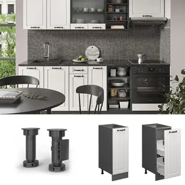 Vicco Apothekerschrank R-Line 30 cm ohne Arbeitsplatte Weiß