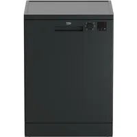 Beko DVN06431A, Geschirrspüler Freistehend, Grau
