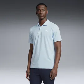 Puma CLOUDSPUN Mono Check Golfpolo weiß XL