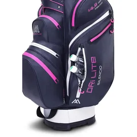 Big MAX Dri LITE Silencio 2 - Wasserabweisende Golftasche dunkelblau rot