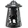 Europalms Laterne Katze 23 cm Schwarz