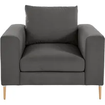OTTO products Loungesessel OTTO PRODUCTS "Finnja", grau, B:105cm H:83cm T:103cm, Luxus-Microfaser: aus recycleten Textilien (100% PES), Sessel, Lounge-Sessel, mit Recycling-Bezug
