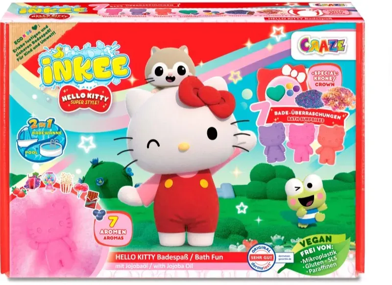 Hello Kitty Gift Box Bath Geschenkset für das Bad für Kinder