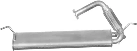 IMASAF Endschalldämpfer 325807 hinten für SMART