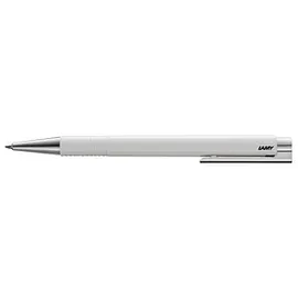 Lamy Kugelschreiber logo M+ weiß, Schreibfarbe: blau,