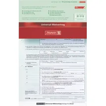 Baier & Schneider Vertrag Mietvertrag Universal 3x2Bl Braun