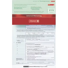 Baier & Schneider Vertrag Mietvertrag Universal 3x2Bl Braun