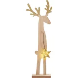 Hellum LED-Holzrentier 524130