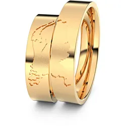 Trauringe Niederlande 585er RosÈgold - 4089