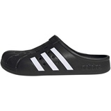 adidas Unisex Adilette Clogs Slide Sandal, core Black/FTWR White/core Black, 12