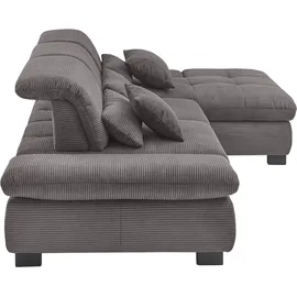 Set One by Musterring Ecksofa SO 4100 Cord Grau