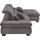 Set One by Musterring Ecksofa SO 4100 Cord Grau