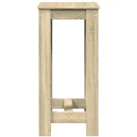 vidaXL Bartisch Sonoma-Eiche 51x50x103,5 cm Holzwerkstoff