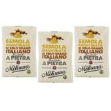3x La Molisana Semola Rimacinata Italienischer Weizen Durum Weizengieß 1Kg