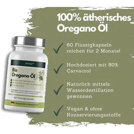 Exvital Bio Oregano Öl Kapseln 60 St.