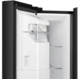 Hisense RS818N4TFC Side-by-Side (632 l, 1795 mm hoch, Schwarz)
