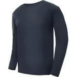Merino-Mix Longsleeve Arne Herren blau L