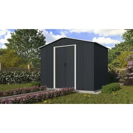 Vitavia Metallgerätehaus Düsseldorf II 2,36 x 1,74 x 1,9 m schiefer