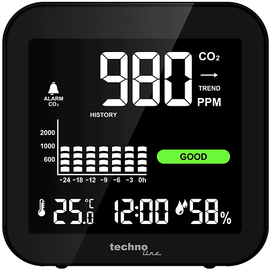 Technoline WL1025 WL1025 CO2-Anzeige / CO2-Messgerät