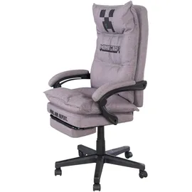 Phoenix Minecraft Gamingstuhl Kunststoff Grau