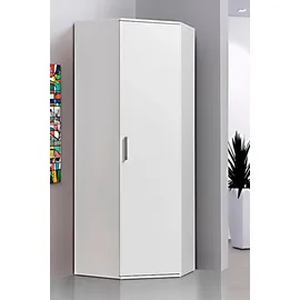 Procontour Eckschrank Clara 64 x 167 x 64 cm Weiß