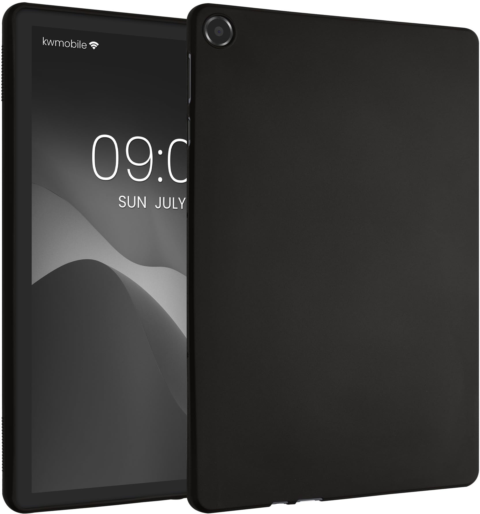 kwmobile Schutzhülle kompatibel mit Huawei MatePad SE - Hülle Silikon - Tablet Cover Case Schwarz matt