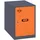 simonlocker montadas Simon Rack Simonlocker Kommode 47,5 x 30 x 50 cm Anthrazit/Orange