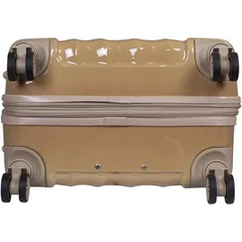 warenhandel könig Sossmar 4-Rollen Cabin 66 cm / 74 l grau/braun