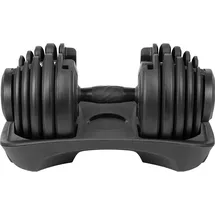 REBEL ACTIVE Hantel Verstellbare Hantel 24 kg schwarz