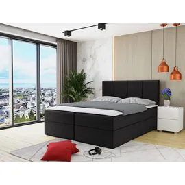 Mirjan24 Rebos 140 x 200 cm Schwarz