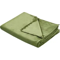 Beliani Bezug für Gewichtsdecke RHEA in Grün | Gr.: onesize
