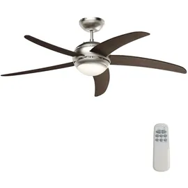 Wiltec Deckenventilator 136 cm Schwarz