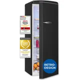 Exquisit Retro-Kühlschrank, ohne Gefrierfach, 229 Liter, RKS325-V-H-161E rot