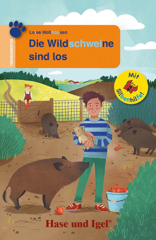 Lesen Lernen Mit Der Silbenhilfe / Die Wildschweine Sind Los / Silbenhilfe - Luise Holthausen  Kartoniert (TB)