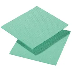 Spontex Spongyl 51, Zellulose, Baumwolle, 5,8 mm Stärke, grün 95010051 , 1 Packung = 10 Tücher