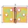 Helo Scharnier breit 81 x 128 mm