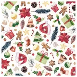 Home fashion Papierservietten Weihnachten 33 x 33 cm, 20 Stück
