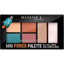 Rimmel London Rimmel Pioneer Mini-Lidschatten-Palette, 4-in-1-Format, ultra-pigmentiert, 004, 7 g, 6,8 g