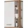Saphir Hängeschrank SAPHIR "Quickset Badschrank 50,5 cm breit mit 1 Tür und 2 Glas-Einlegeböden", weiß (weiß glanz, riviera eiche), B:50,5cm H:74,5cm T:20,5cm, Holzwerkstoff, Schränke, Hängeschrank, Badezimmer-Hängeschrank inkl. Türdämpfer, Holzgriffe