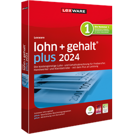 Lexware Lohn+Gehalt Plus 2024, ESD (deutsch) (PC) (08857-2041)