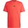 adidas Essentials 3-Streifen Single Jersey Kurzarm-T-Shirt Pure Ruby / Black S