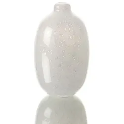 Vase Graciosa mini 16 cm - Weiß Rund Glas Lou De Castellane 9.60x9.60 cm