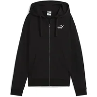 Puma Essentials Small No. 1 Logo Comfort French Terry Kapuzenjacke Damen 01 black S