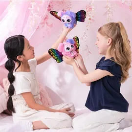 Spin Master Hatchimals Bloomables Puppyfly, Interaktives Spielzeug mit Überraschung, doppelter Verwandlung und über 100 Geräuschen