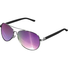 MSTRDS Sunglasses Mumbo Mirror, silver/purple, One Size