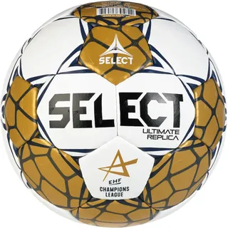 Select Handball Replica EHF Champions League v24, 3, Weiss Gold