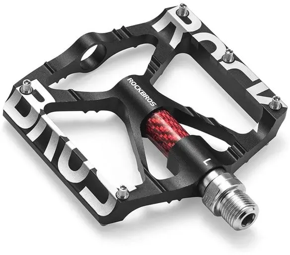 37213071001 Aluminum Alloy Bicycle Pedal Set - Black