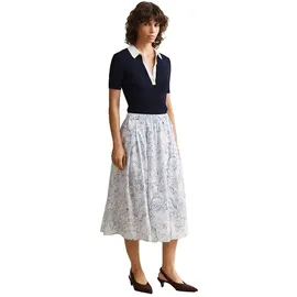 GANT Maxirock Damen Weiß 42