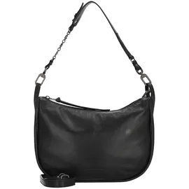 Aunts & Uncles Raven Schultertasche Leder Black